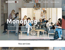 Tablet Screenshot of monoprog.com